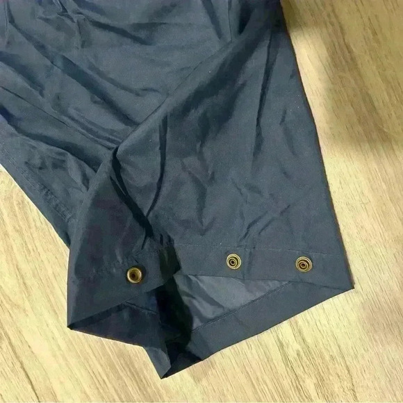 Vintage Cabelas Wind Pants Blue Nylon Rain Waterproof Hunting Fishing Size M - Picture 5 of 8